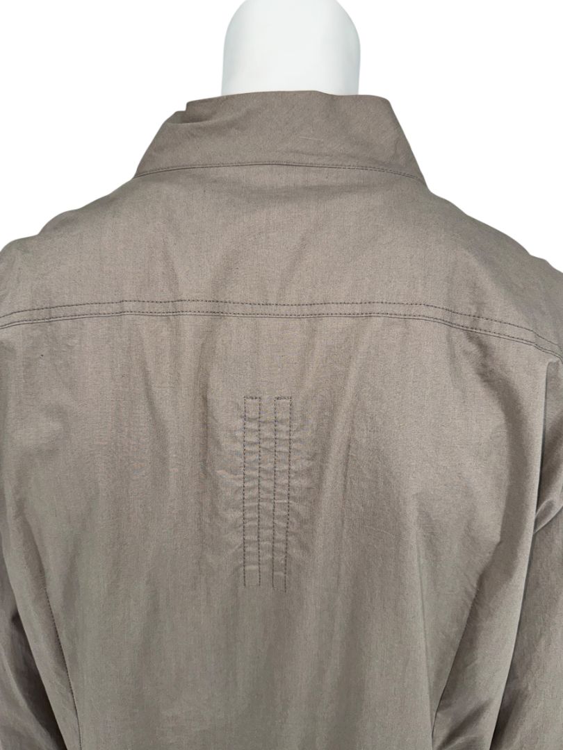 Rick Owens “Tecuatl” Dust Cotton Snap Jacket – Size IT 40 (US 6)
