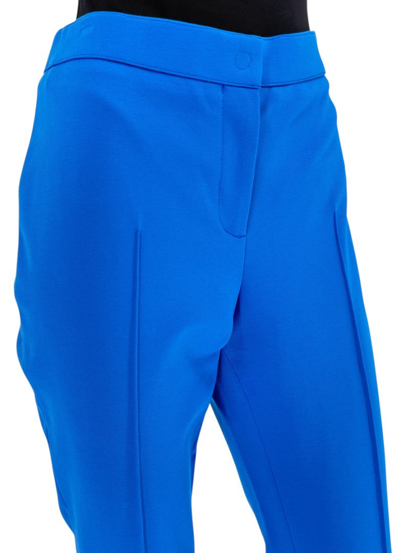 Akris Punto Lake Blue “Mara” Trousers – Size 10