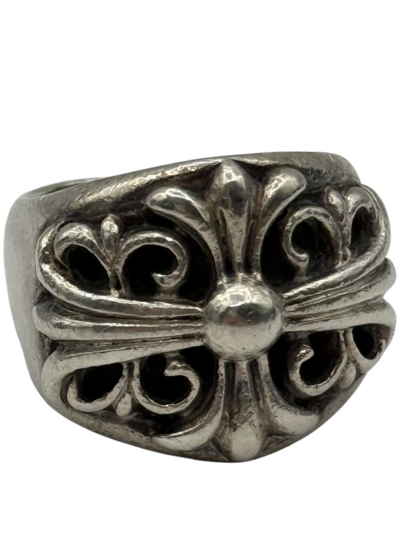 Chrome Hearts Keeper Sterling Silver Ring – Size 12