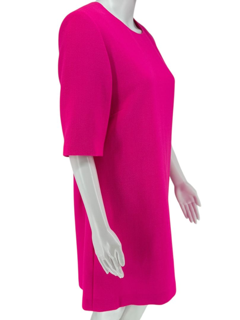 Lisa Perry for Barneys New York Wool Crepe Shift Dress – Size 10