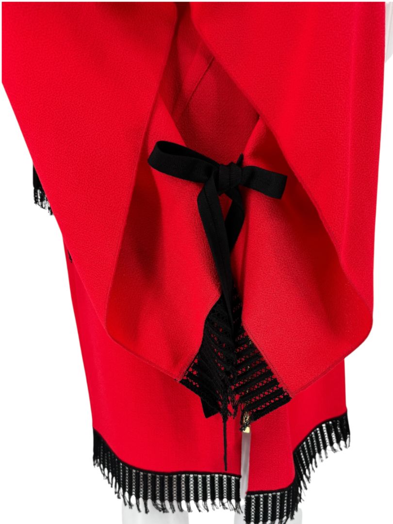 Roland Mouret x Saks Fifth Avenue Limited Edition Draped Top & Skirt Set - L