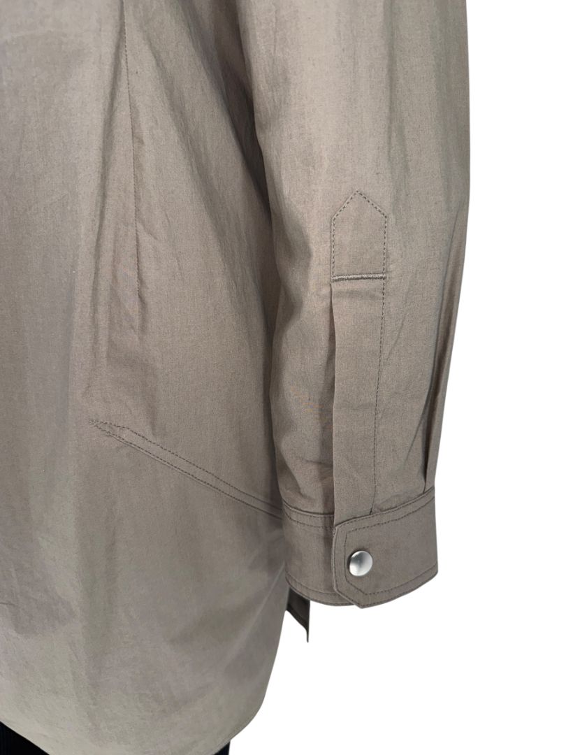 Rick Owens “Tecuatl” Dust Cotton Snap Jacket – Size IT 40 (US 6)