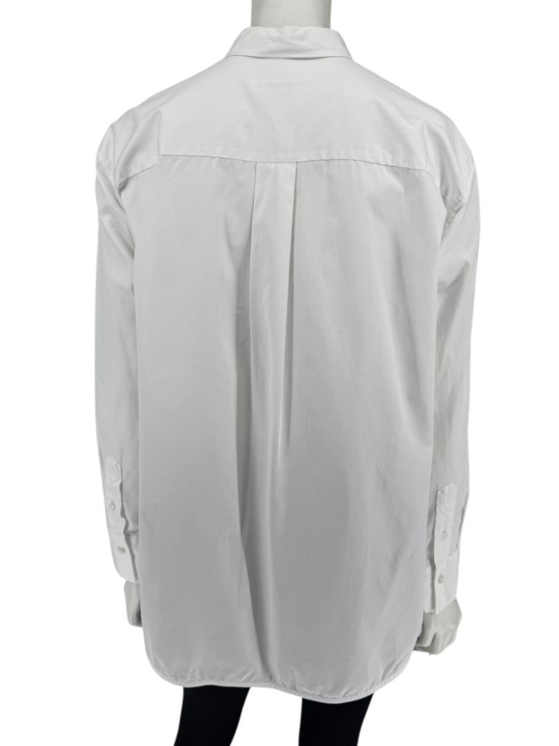 Lis Lareida White Cotton Button-Down Shirt – Size 36
