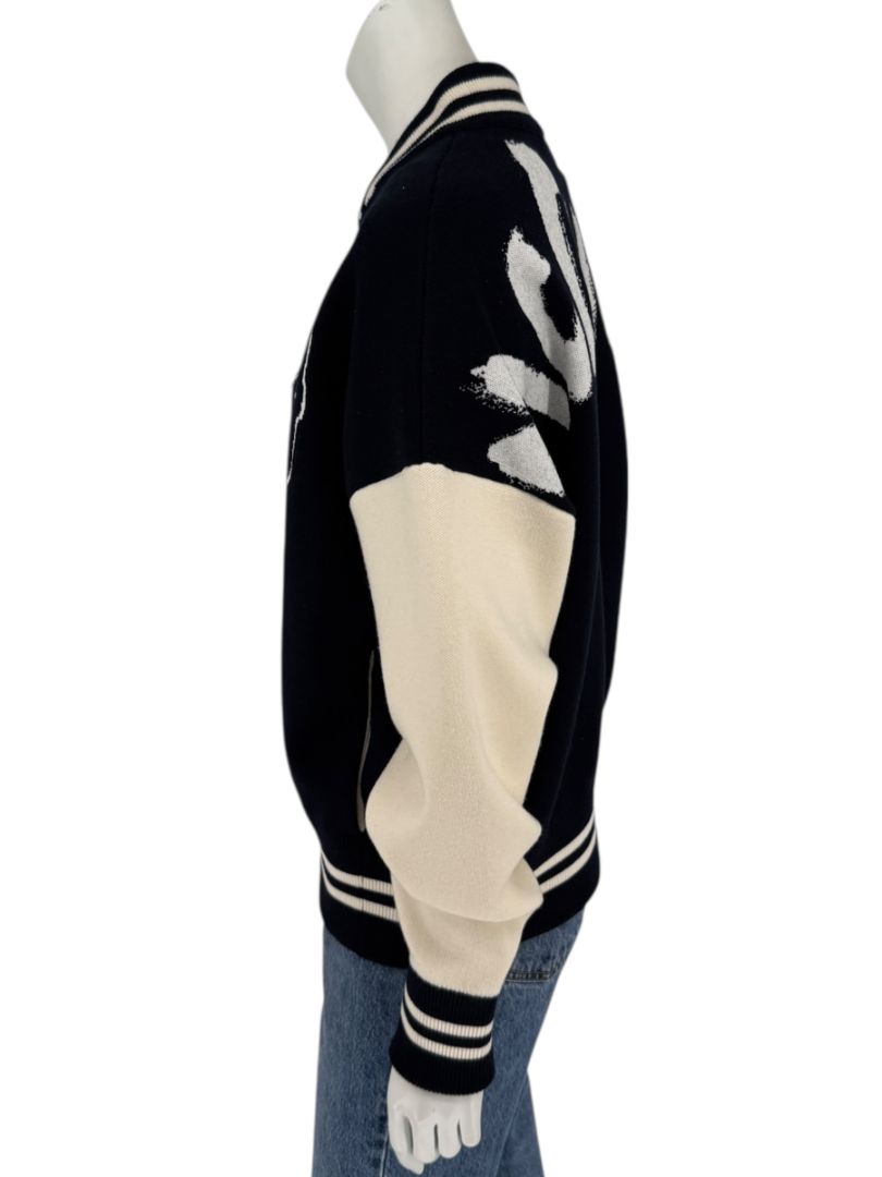 Alexander McQueen Wool Blend Skull Varsity Jacket – Size S (Men's)