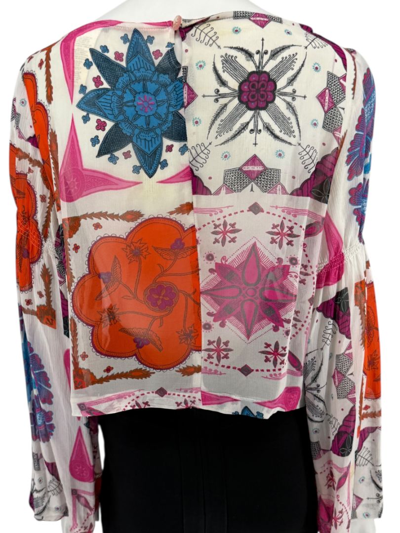 Christian Lacroix Jeans Multicolor Print Blouse – Size IT 44