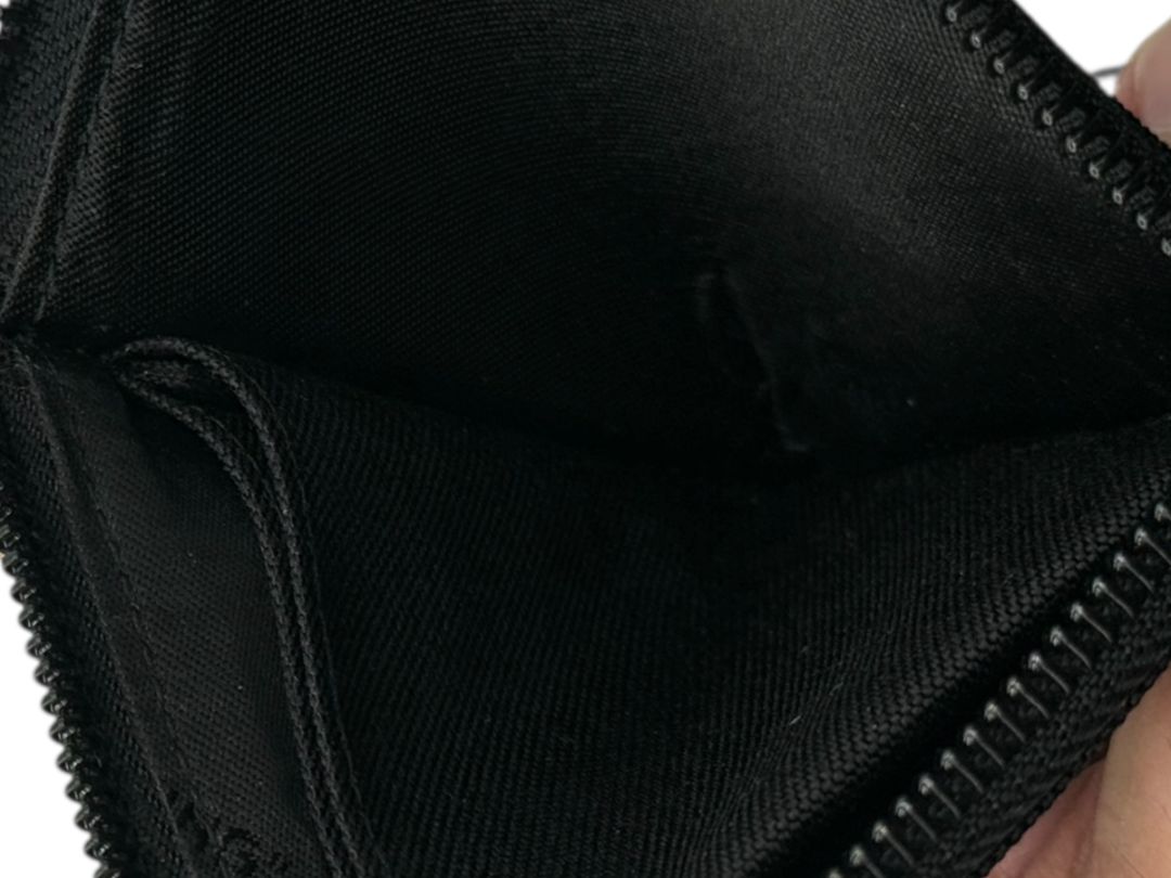 Off-White Virgil Abloh Black Paperclip Chain Zip Top Wallet – One Size – New With Tags