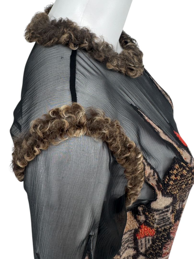 Chanel Paris–Moscow Wool-Blend Embroidered Mini Dress – Size 38 – Brand New With Tags