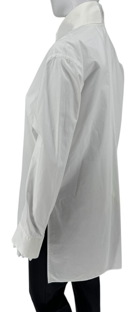 Fendi Cotton Logo Dress Shirt in White – Size 44 (US 12)