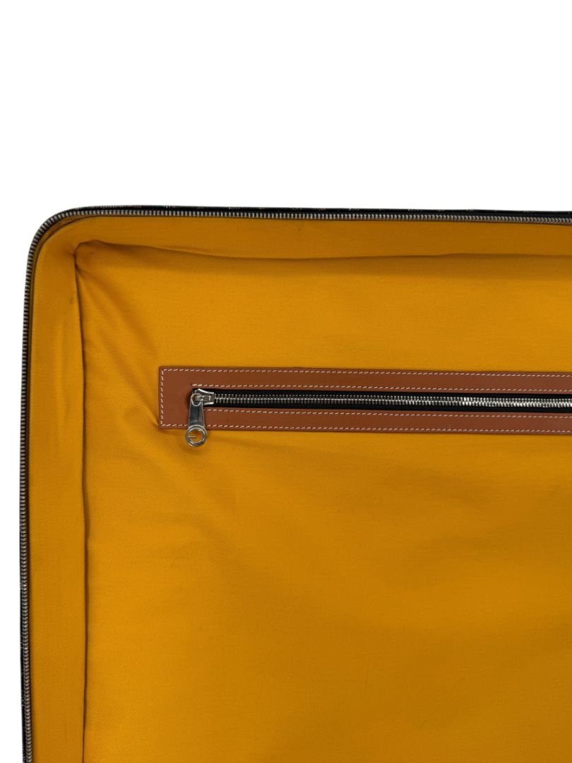 Goyard Goyardine Canvas Large Rolling Suitcase – 25.6" x 19.7" x 9.8"