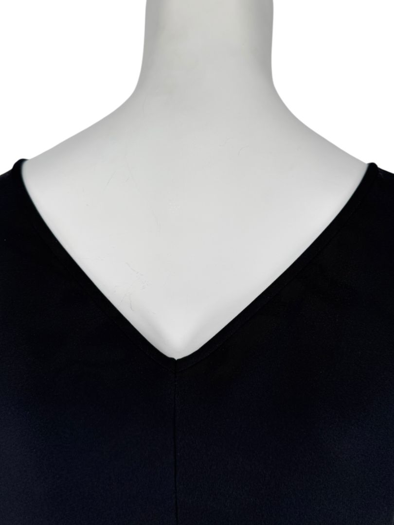 Maria Cornejo Black Silk Sleeveless Dress – Size 10