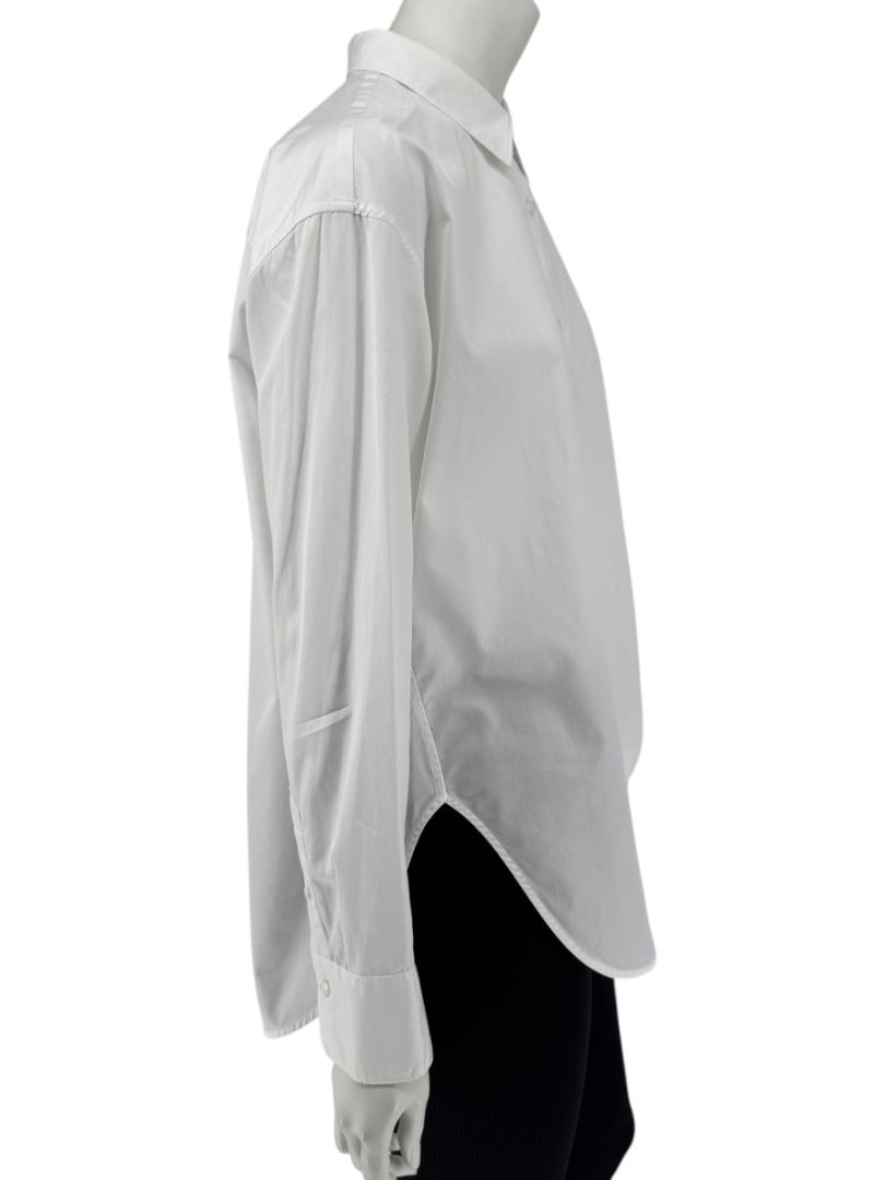 Lis Lareida White Cotton Button-Down Shirt – Size 36