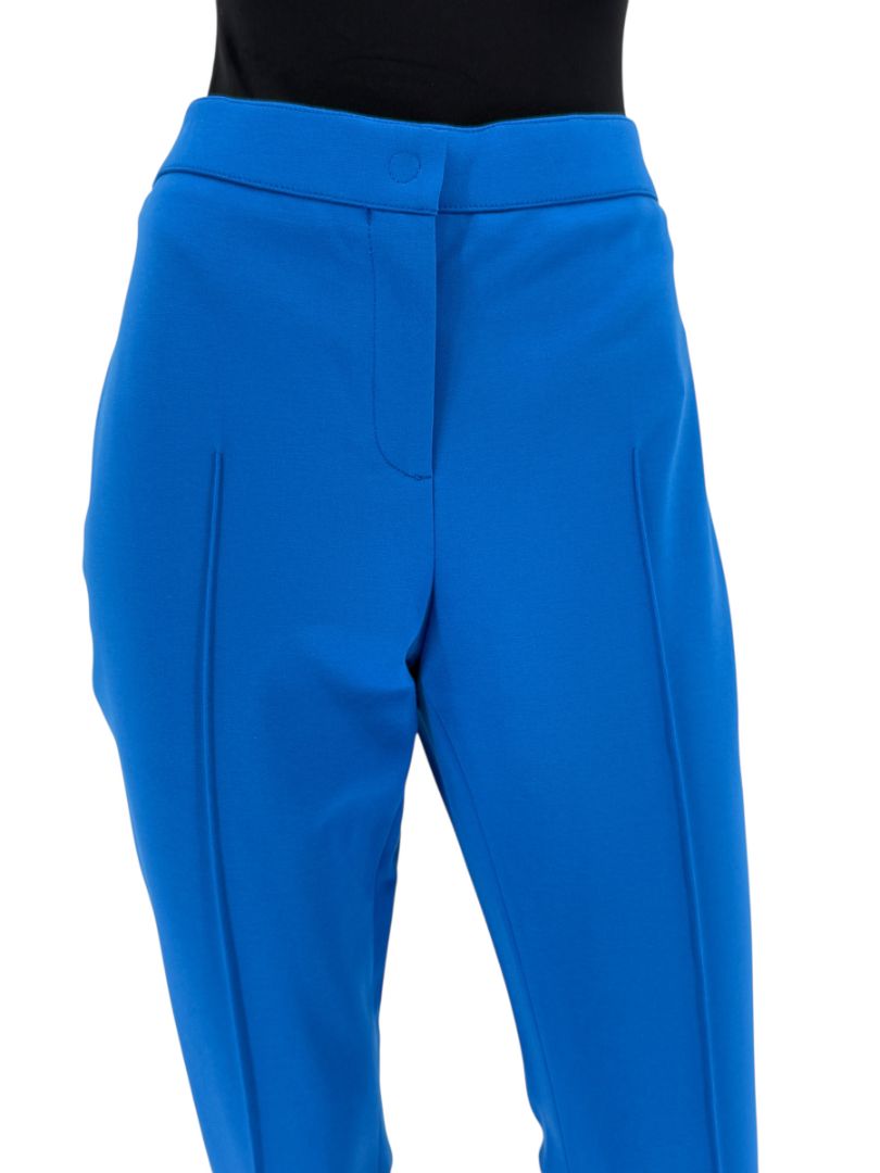 Akris Punto Lake Blue “Mara” Trousers – Size 10