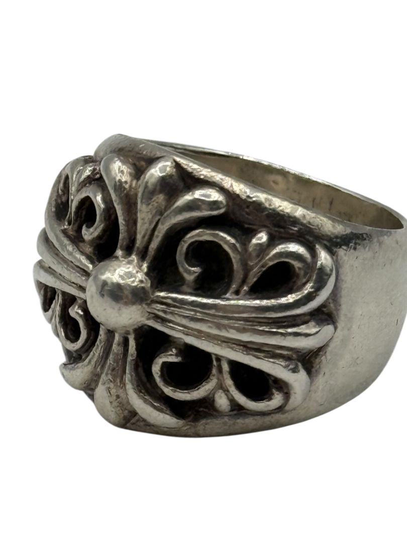 Chrome Hearts Keeper Sterling Silver Ring – Size 12