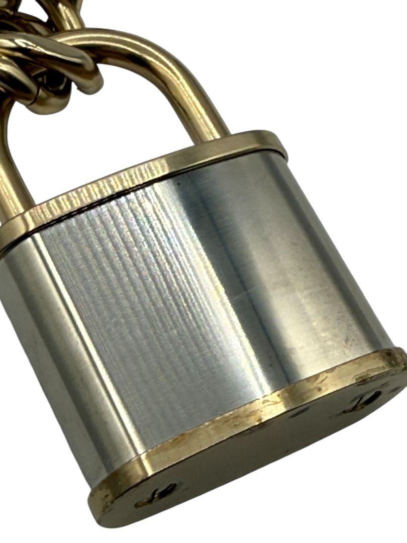 CHANEL Fall 2014 Oversized Padlock Necklace – Excellent Pre-Owned Condition