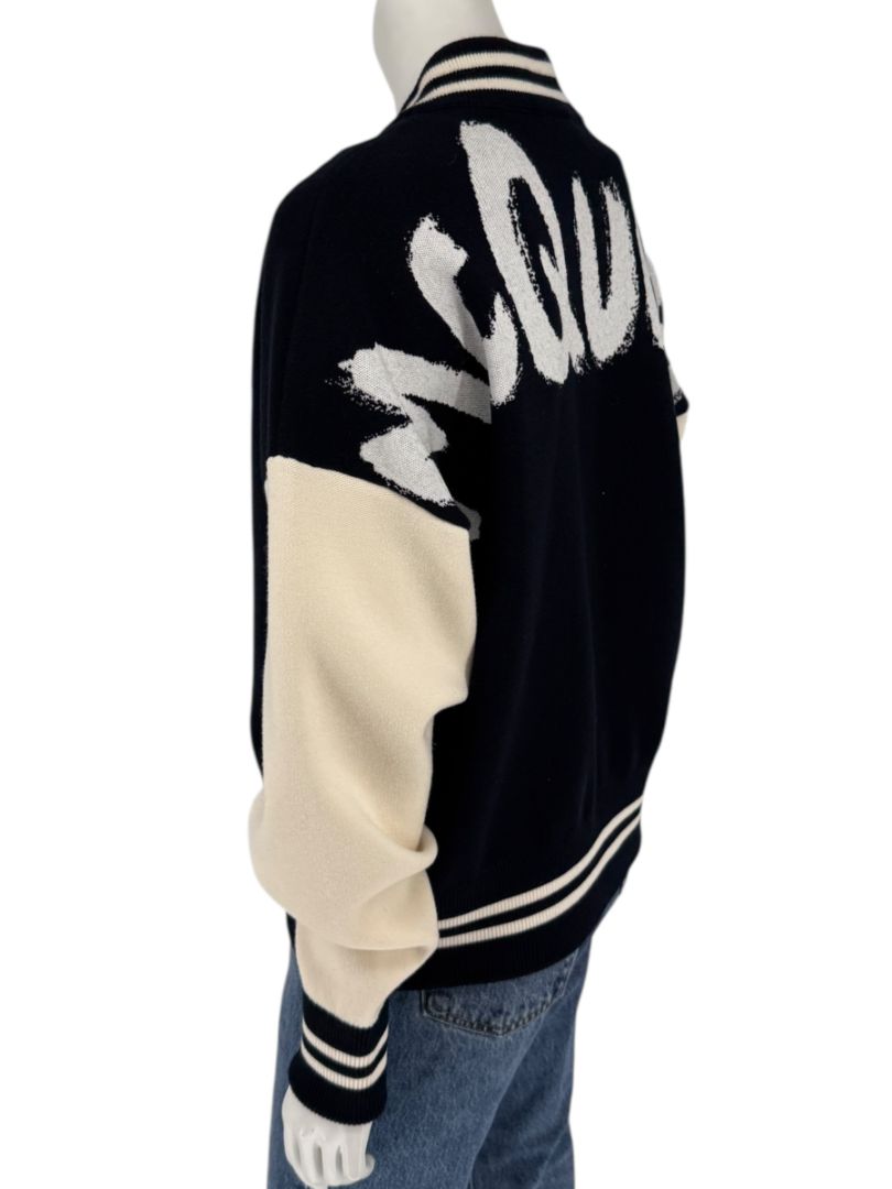 Alexander McQueen Wool Blend Skull Varsity Jacket – Size S (Men's)