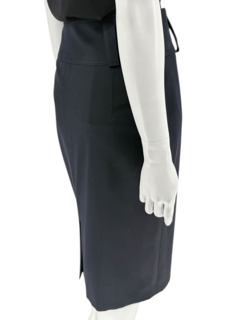 Burberry London Slim Fit Wool Blend Pencil Skirt - USA 12