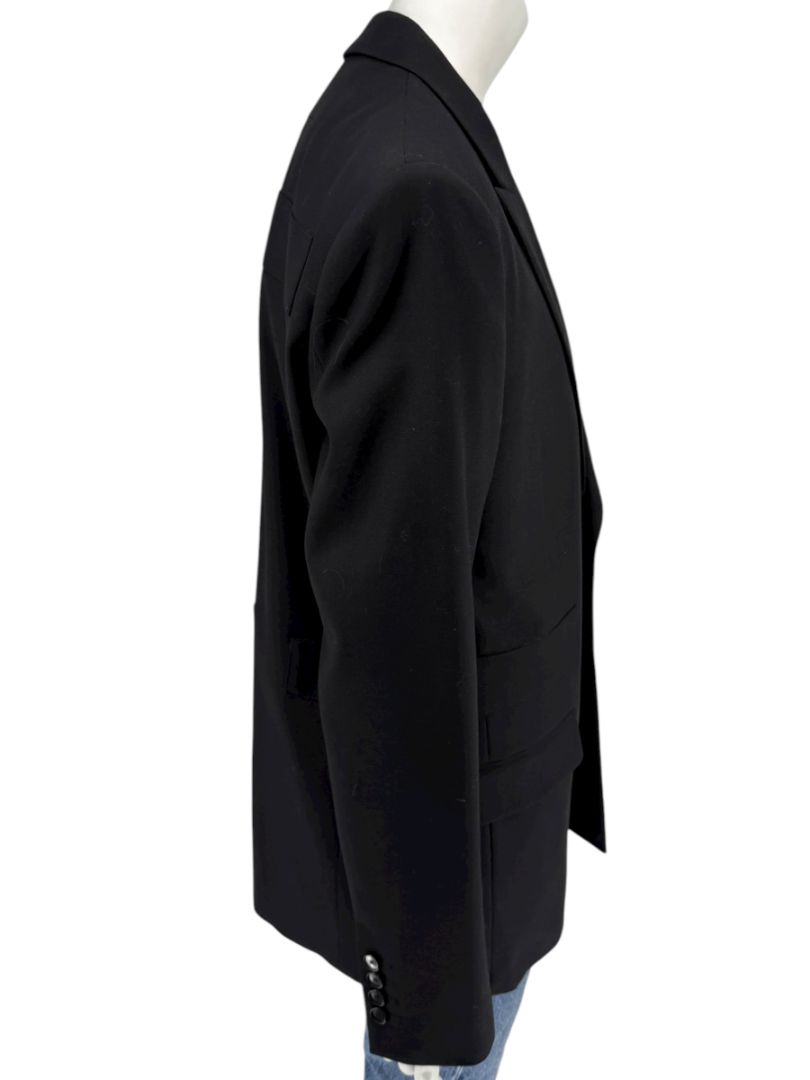 Givenchy Paris Men’s Black Wool Blazer – Size EU 52 - Made in Italy – New with Tags