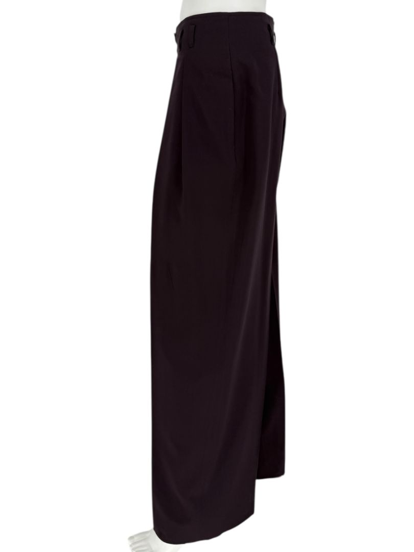 Ron Leal Aubergine Wool-Blend Two-Piece Set – Size 12