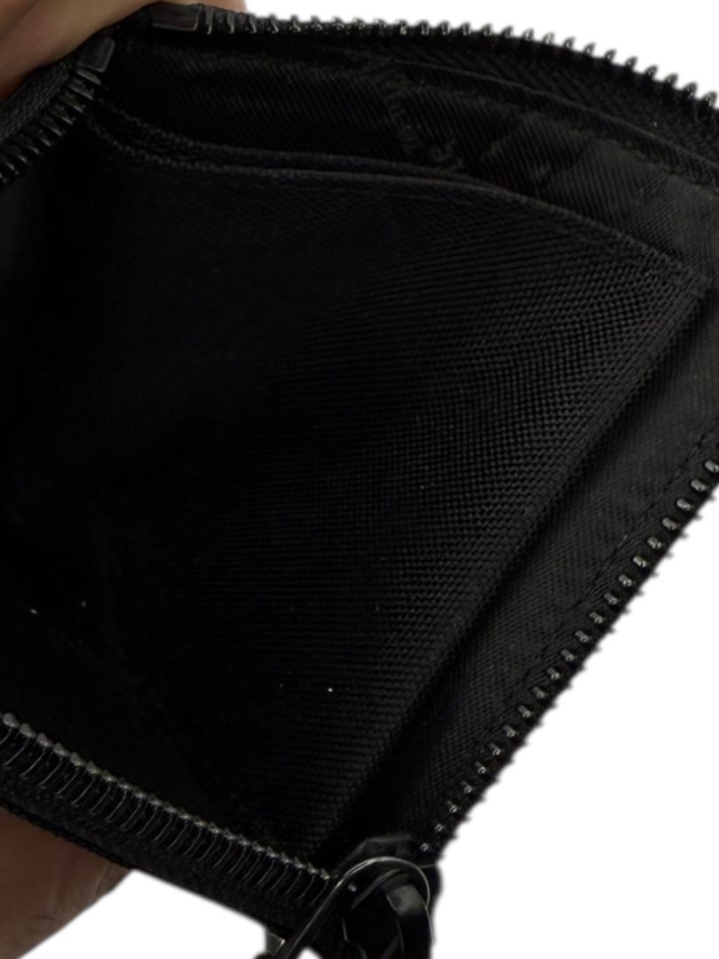 Off-White Virgil Abloh Black Paperclip Chain Zip Top Wallet – One Size – New With Tags