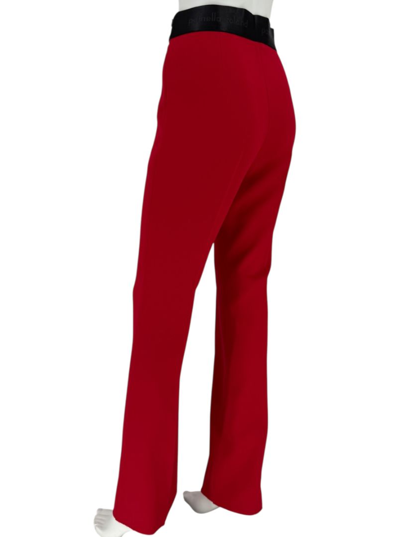 Pamella Roland Red Open Front Blazer & Trouser Set – Large