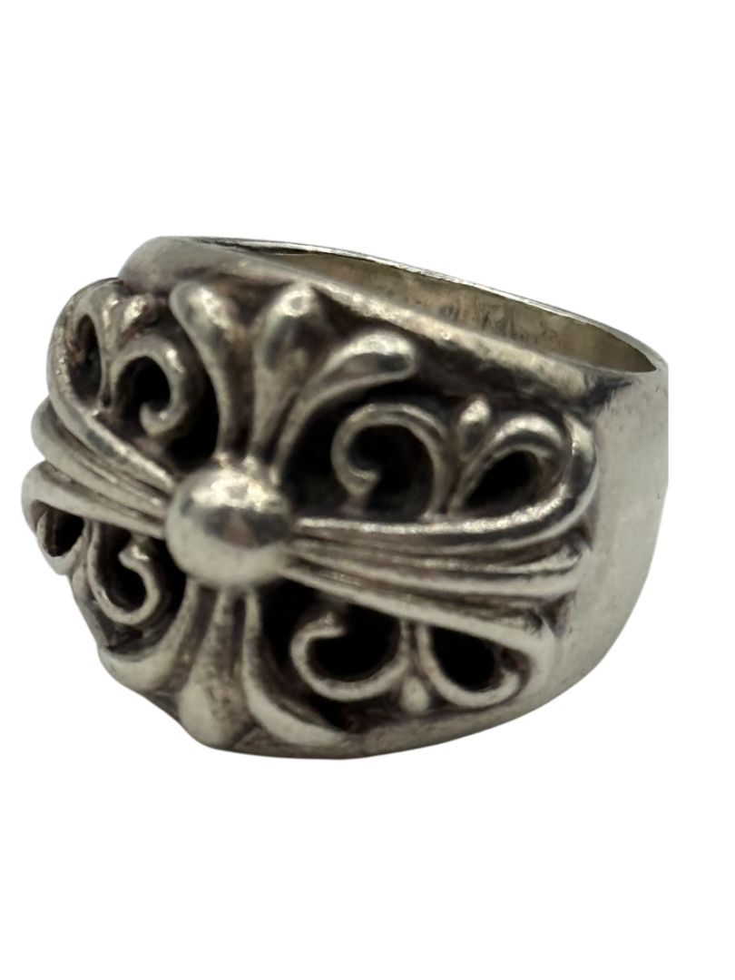 Chrome Hearts Keeper Sterling Silver Ring – Size 12