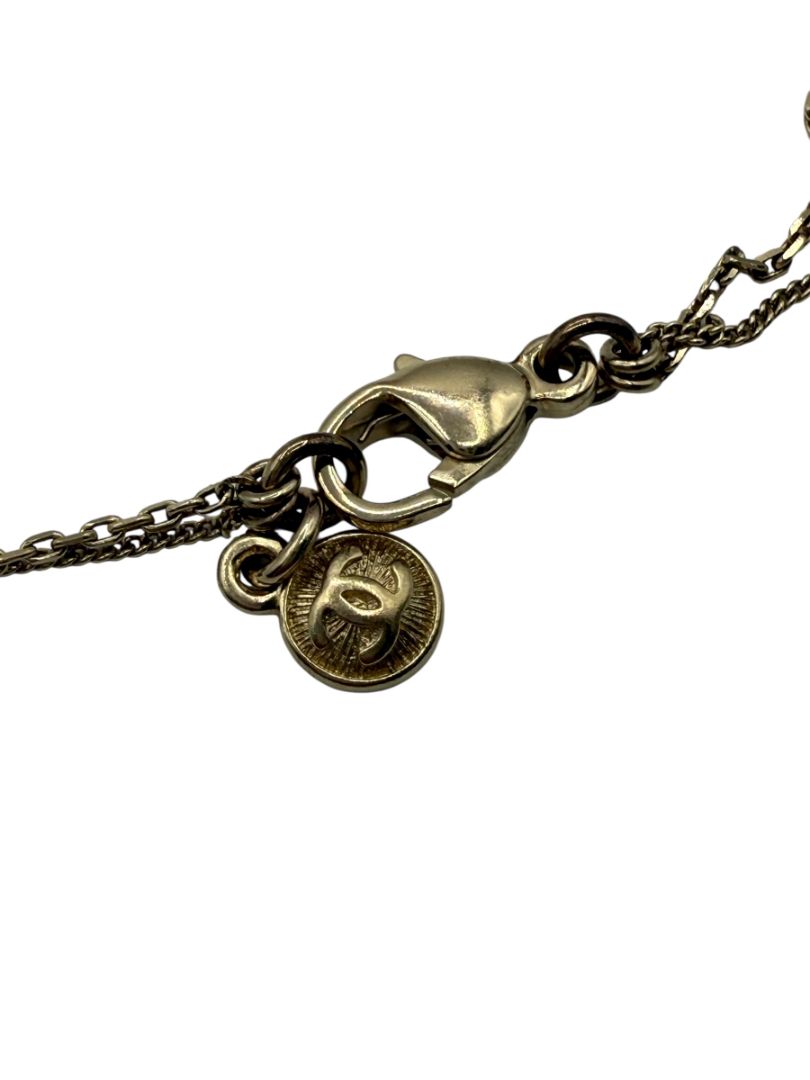 Chanel Paris-Shanghai Métiers d’Art 2010 Gold &amp; Black Silk Tassel Necklace – Signed 10A
