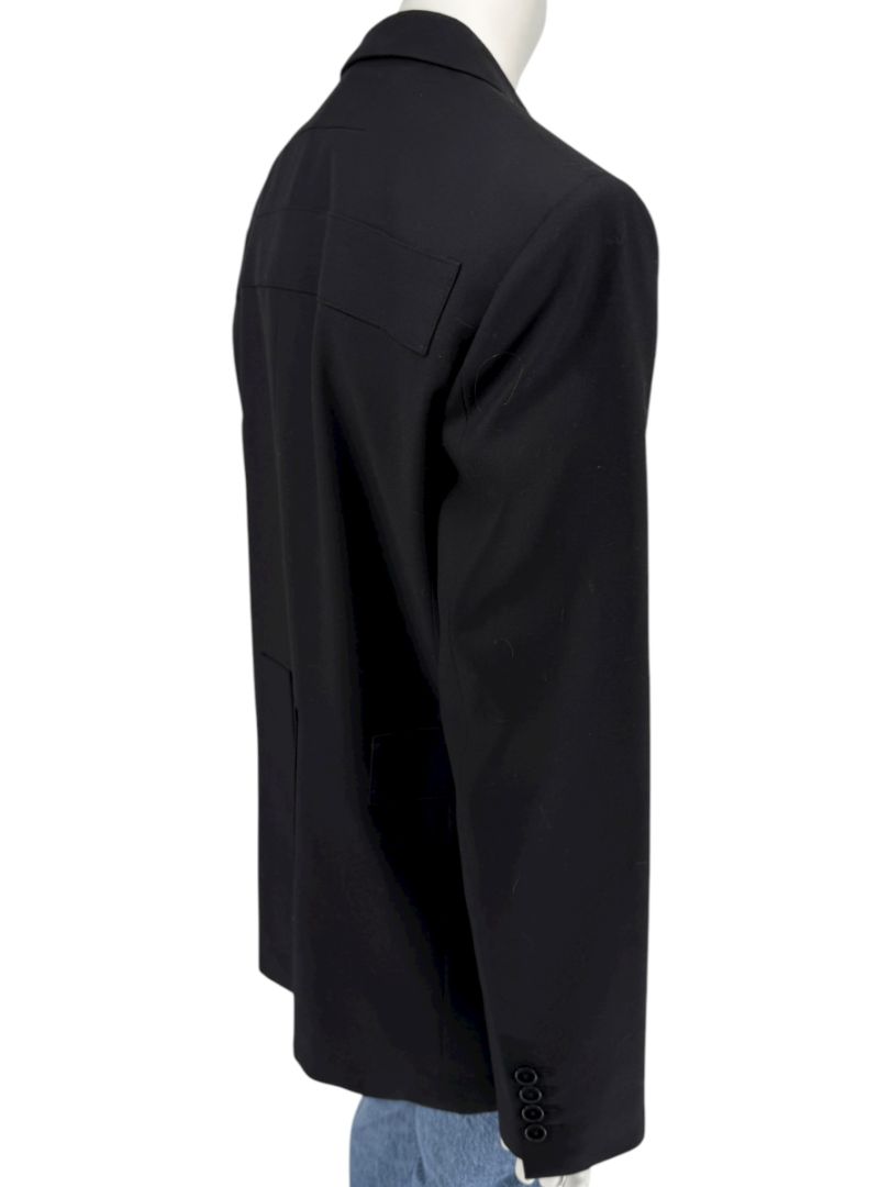 Givenchy Paris Men’s Black Wool Blazer – Size EU 52 - Made in Italy – New with Tags