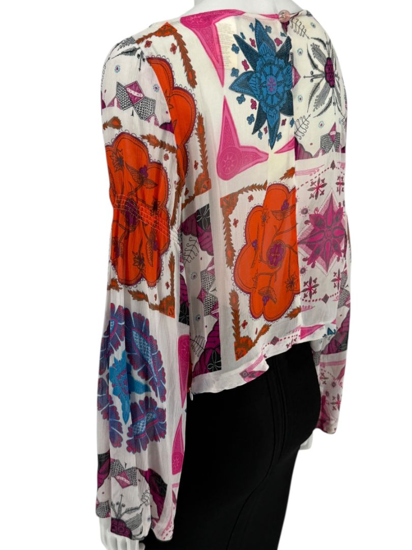 Christian Lacroix Jeans Multicolor Print Blouse – Size IT 44