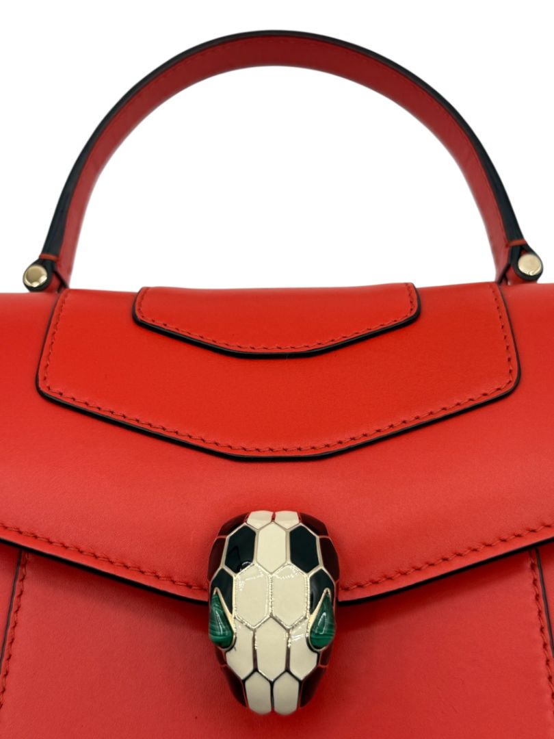 Bvlgari ‘Serpenti Forever’ Small Top Handle Bag
