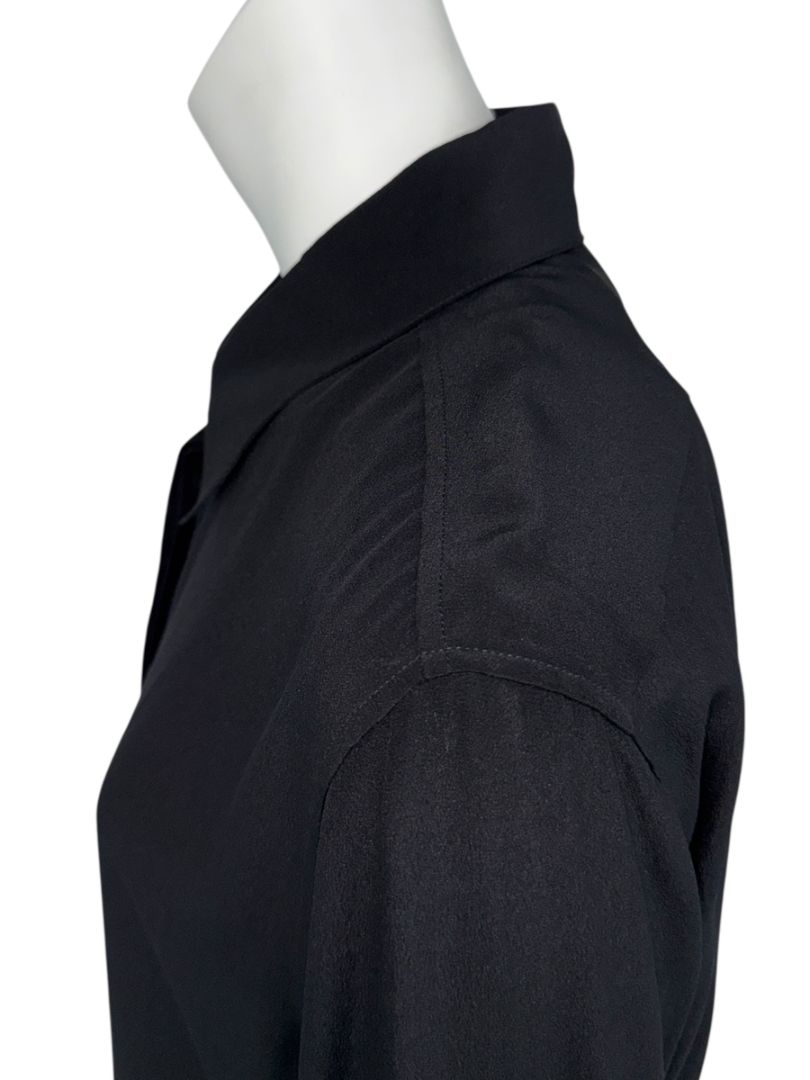 Stella McCartney Black 100% Silk Shirt – Size IT 48