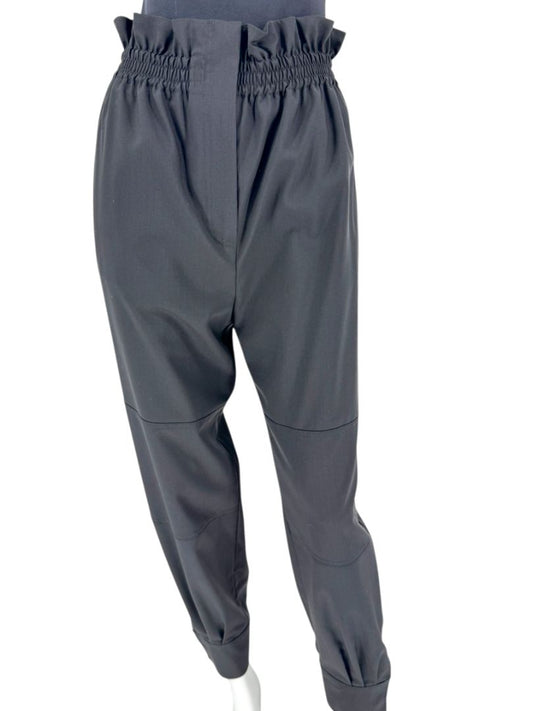 NWT Max Mara Black Paperbag Waist Pants – Size 14 (US)