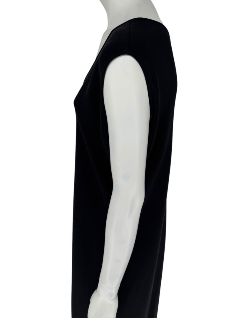 Maria Cornejo Black Silk Sleeveless Dress – Size 10