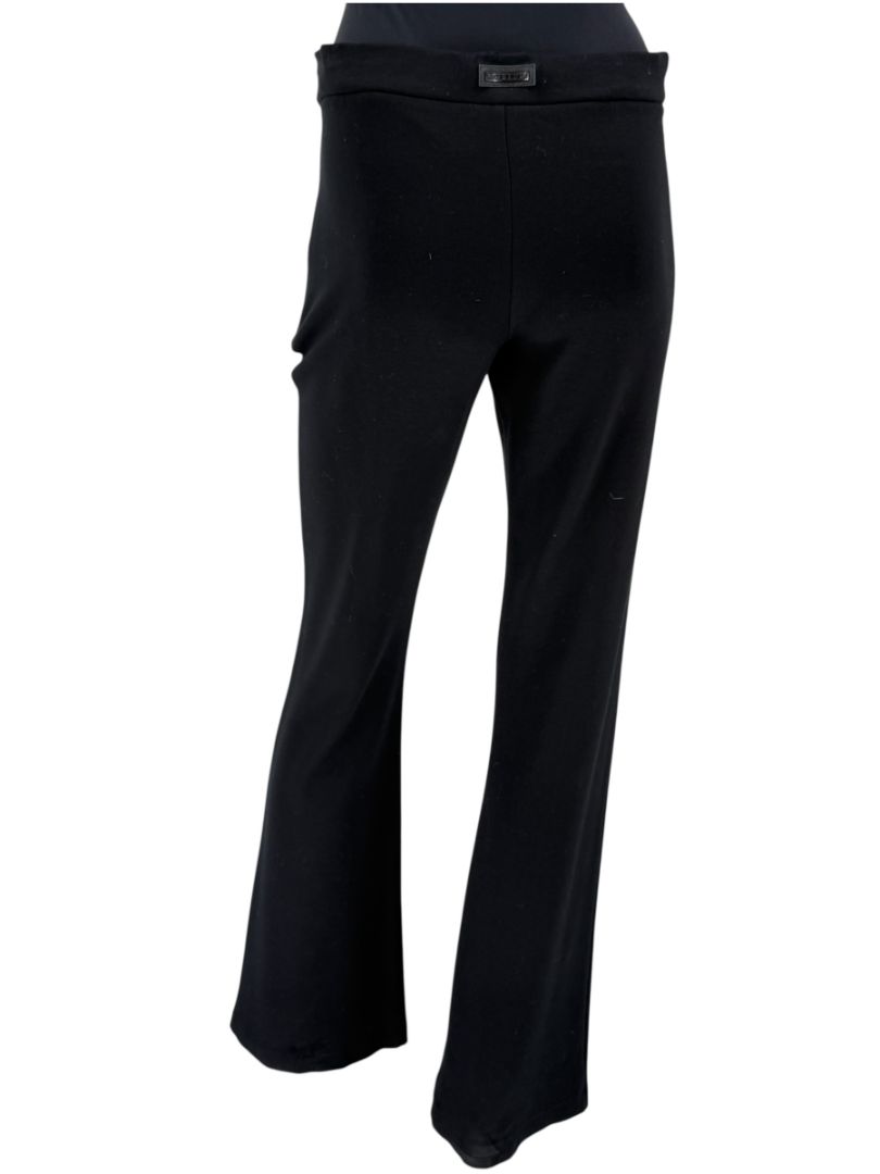 Prada Sport Black Viscose-Blend Joggers - Size L