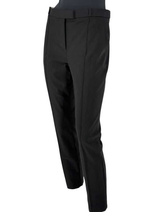 The Row Black Cotton-Blend Slim Trousers – Size US 10