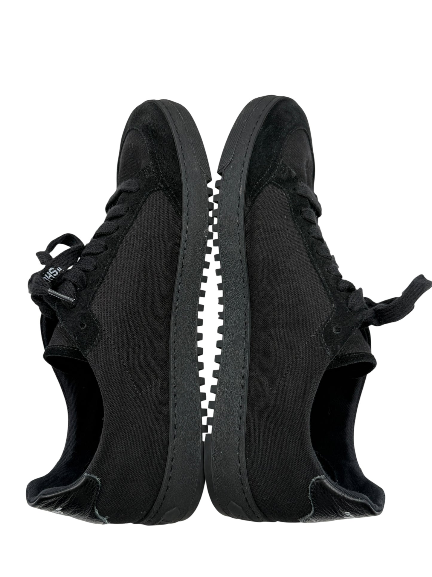 Off-White 2.0 Low Top Sneakers in Black &amp; Blue Suede – Men’s Size 42 EU