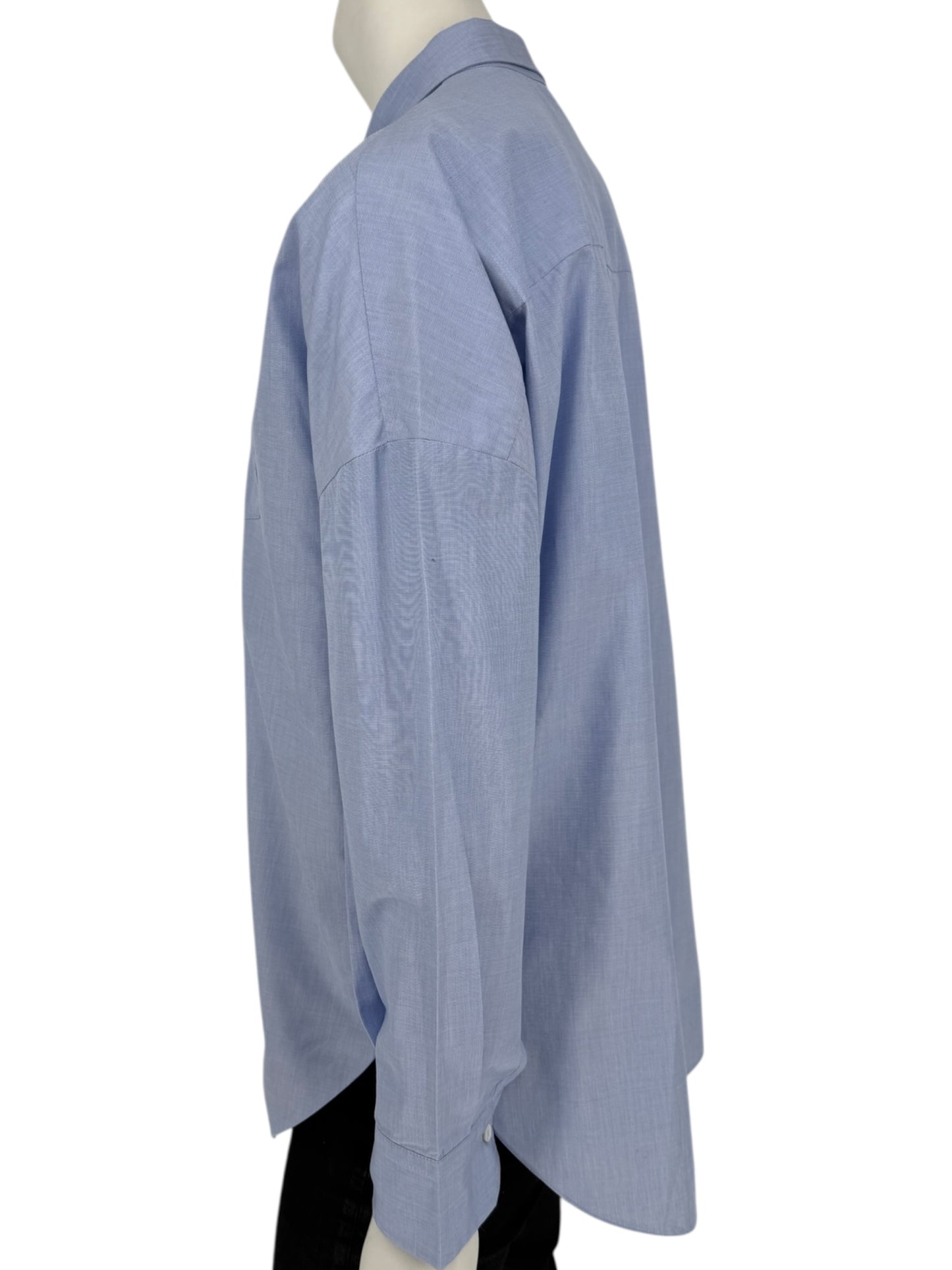 Brunello Cucinelli Light Blue Cotton Shirt – Size XL