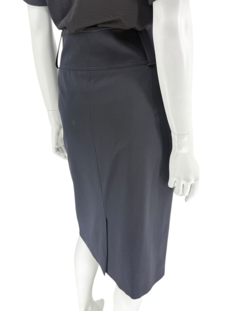 Burberry London Slim Fit Wool Blend Pencil Skirt - USA 12