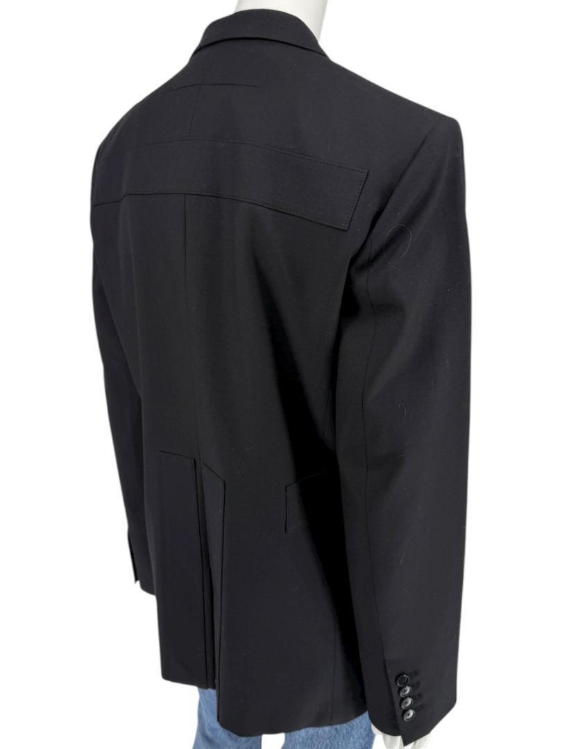 Givenchy Paris Men’s Black Wool Blazer – Size EU 52 - Made in Italy – New with Tags