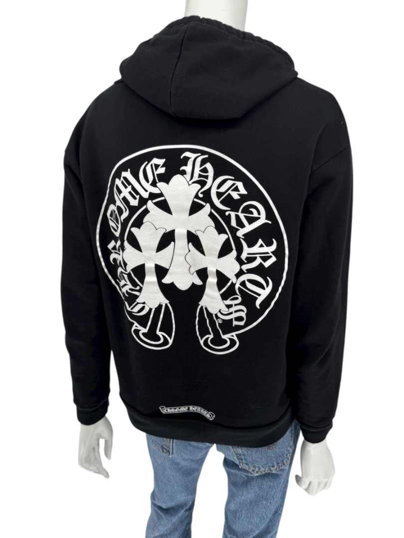 Chrome Hearts Black Zip Hoodie – Size M (Men's)