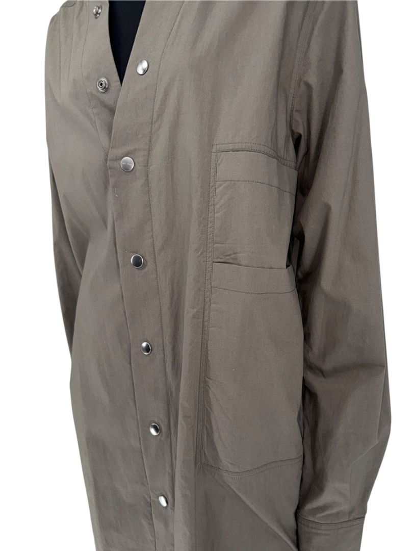 Rick Owens “Tecuatl” Dust Cotton Snap Jacket – Size IT 40 (US 6)