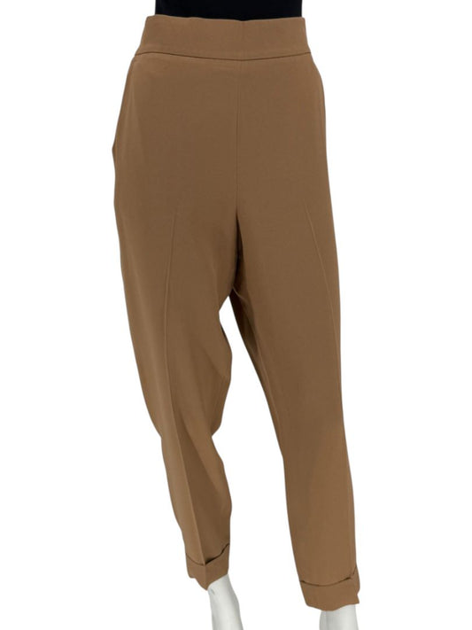 Akris Camel Cropped Trousers – Size US 10 / IT 46
