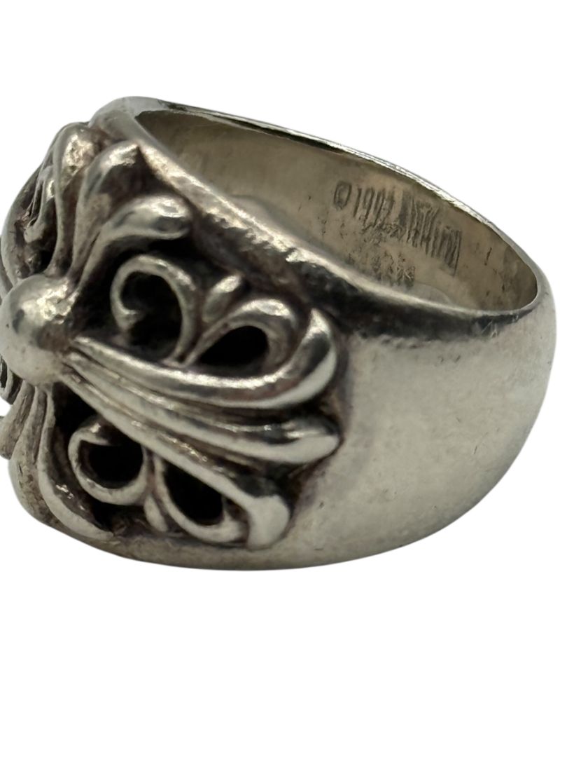 Chrome Hearts Keeper Sterling Silver Ring – Size 12