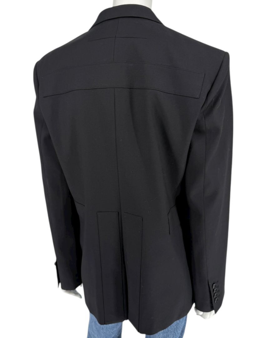 Givenchy Paris Men’s Black Wool Blazer – Size EU 52 - Made in Italy – New with Tags