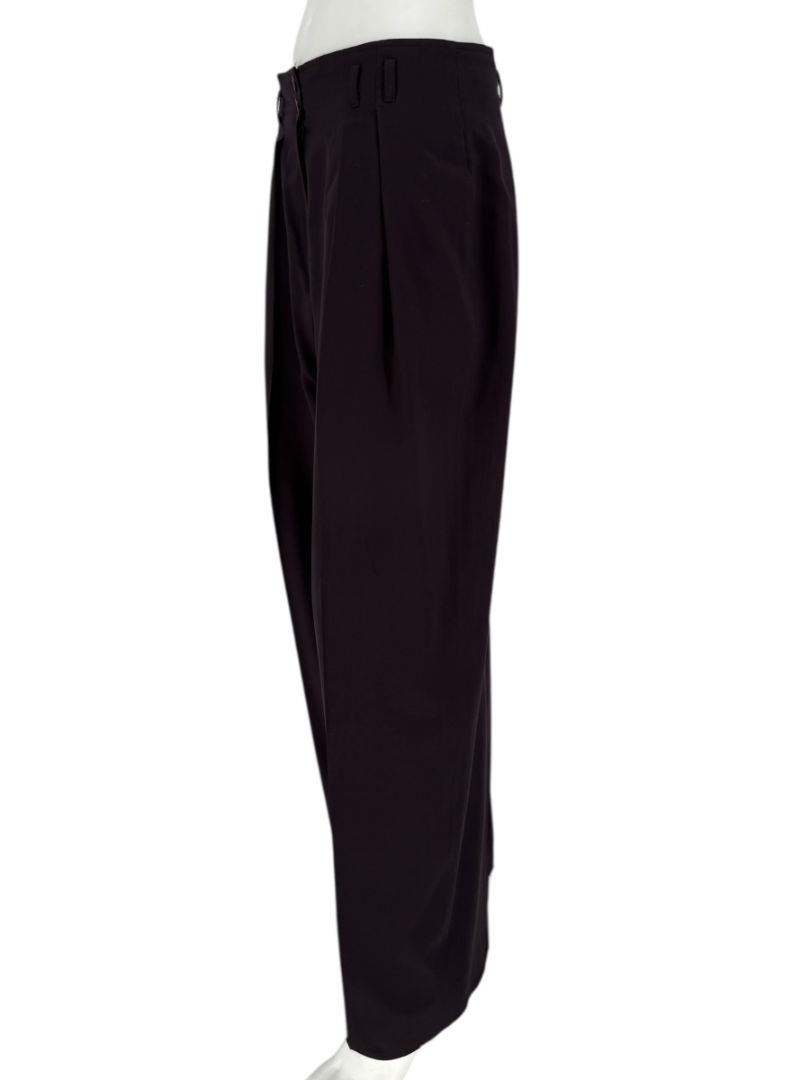 Ron Leal Aubergine Wool-Blend Two-Piece Set – Size 12