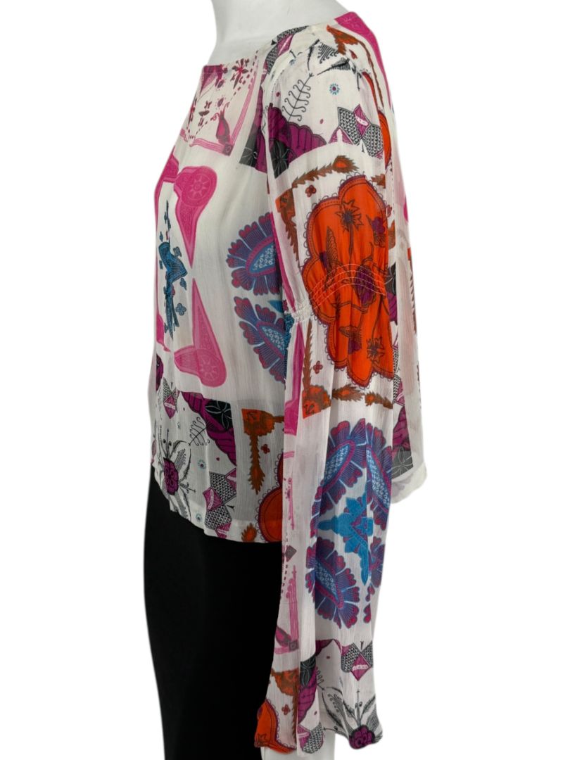 Christian Lacroix Jeans Multicolor Print Blouse – Size IT 44