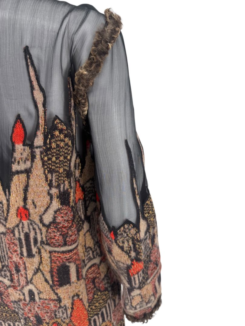 Chanel Paris–Moscow Wool-Blend Embroidered Mini Dress – Size 38 – Brand New With Tags