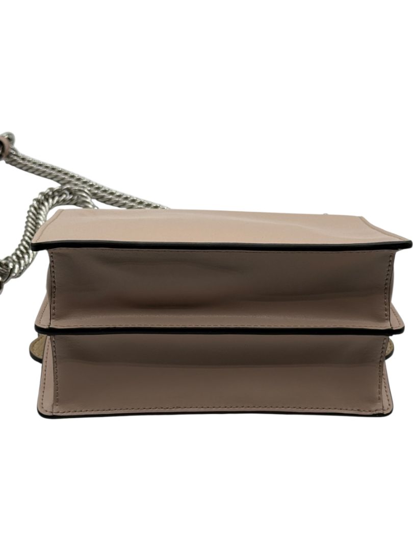 Fendi “Kan I” Small Scalloped Pearl Stud Shoulder Bag