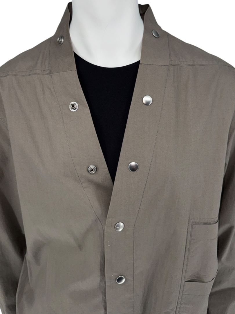 Rick Owens “Tecuatl” Dust Cotton Snap Jacket – Size IT 40 (US 6)