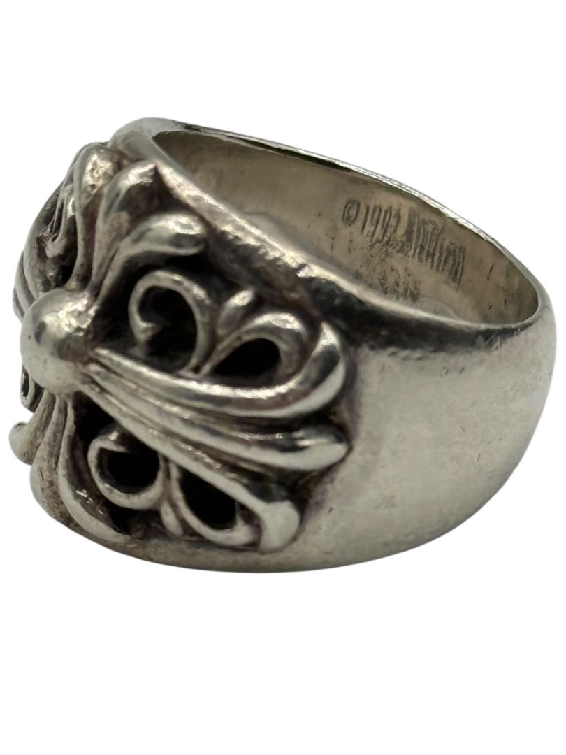 Chrome Hearts Keeper Sterling Silver Ring – Size 12