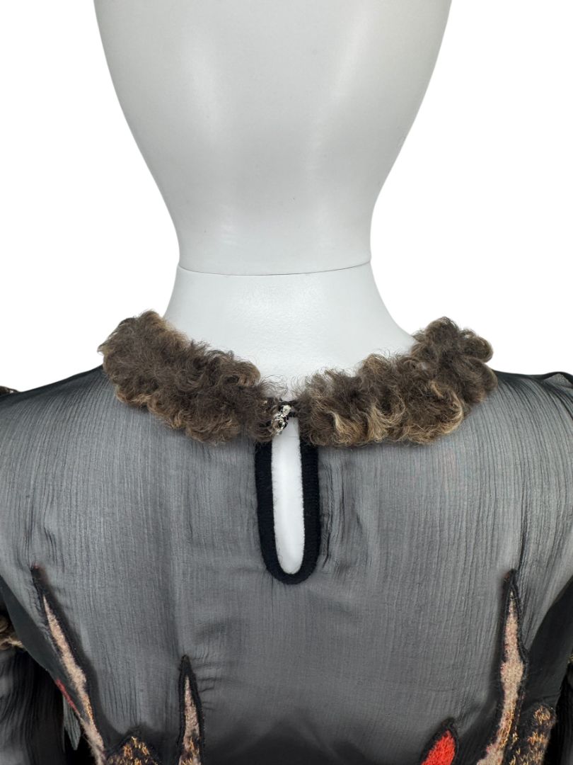 Chanel Paris–Moscow Wool-Blend Embroidered Mini Dress – Size 38 – Brand New With Tags